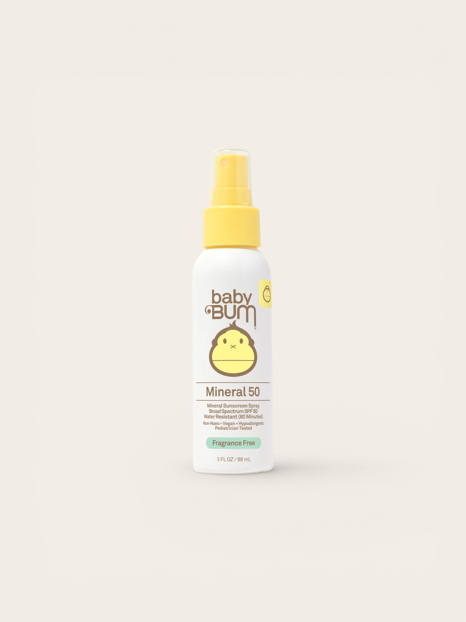 Sun Bum Baby Bum Mineral Sunscreen Spray SPF 50 3oz