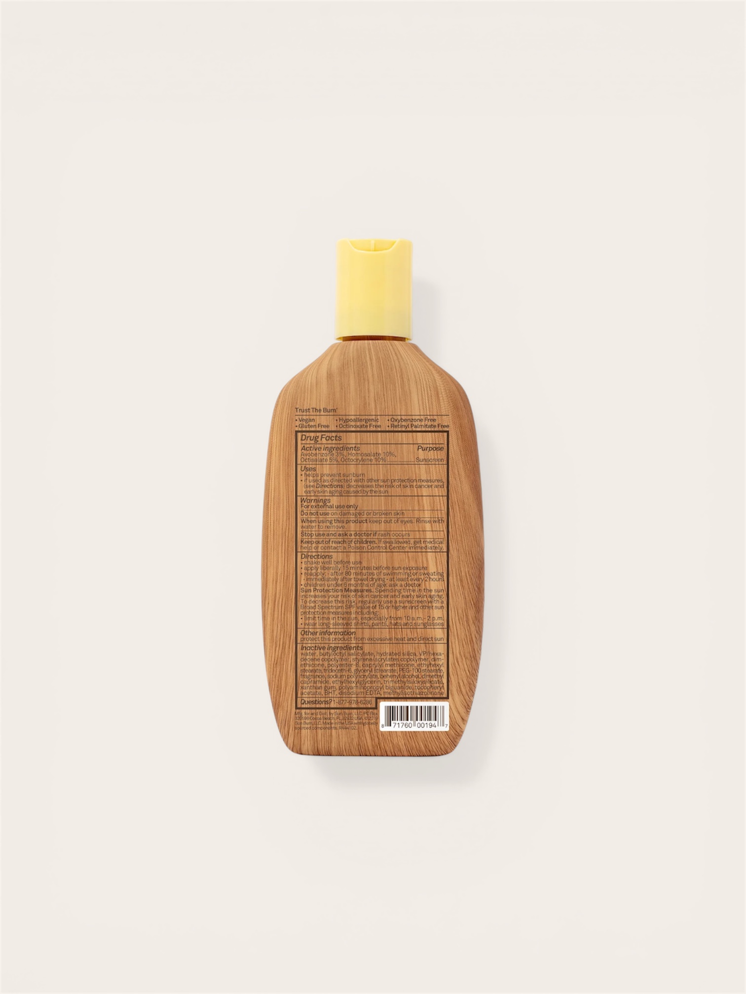 Sun Bum Original Sunscreen Lotion SPF 50 8oz